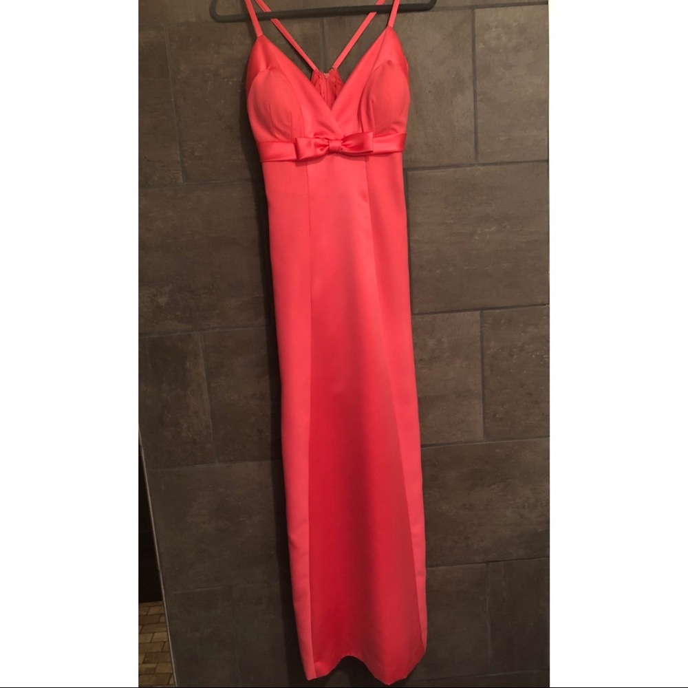 Small pink Alyce formal gown